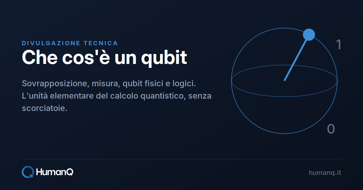 Qubit, cos'è, come funziona