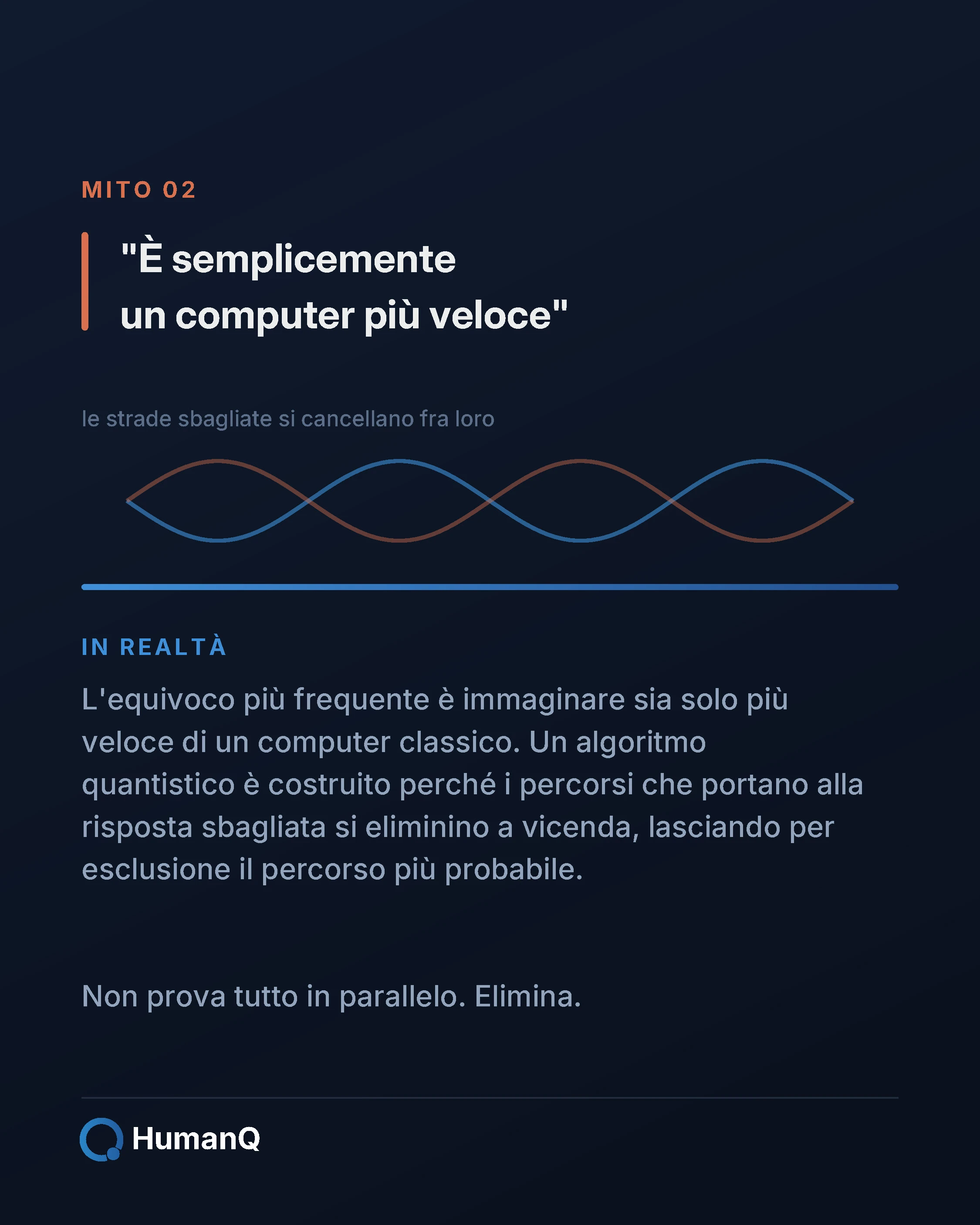 Myth 2. Is a quantum computer simply faster? - HumanQ
